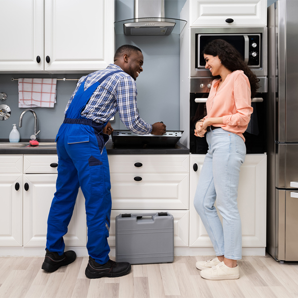 can you provide an estimate for cooktop repair before beginning any work in Burgess Missouri